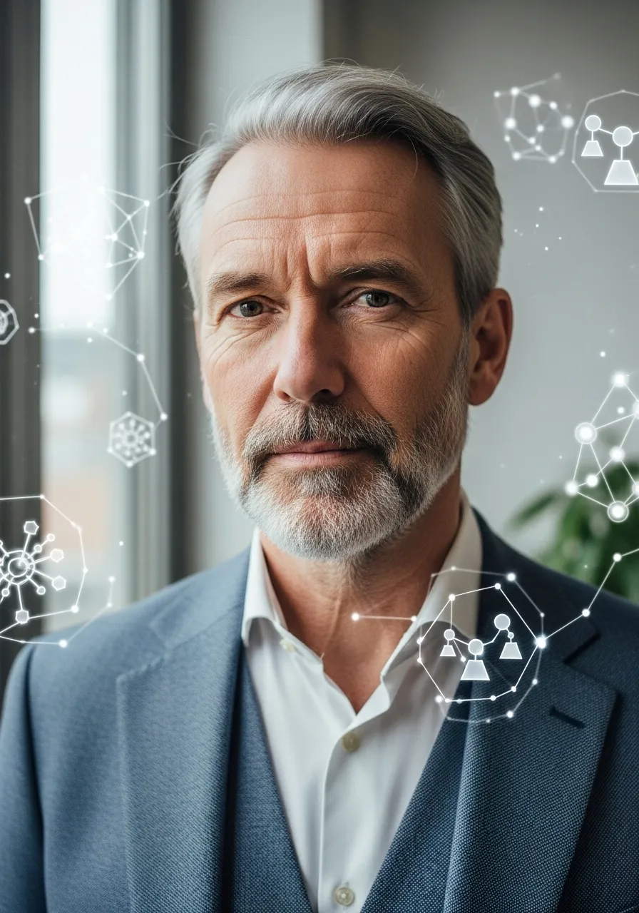Portrait of Prof. Dr. Henrik Lundqvist, AI Super Professor