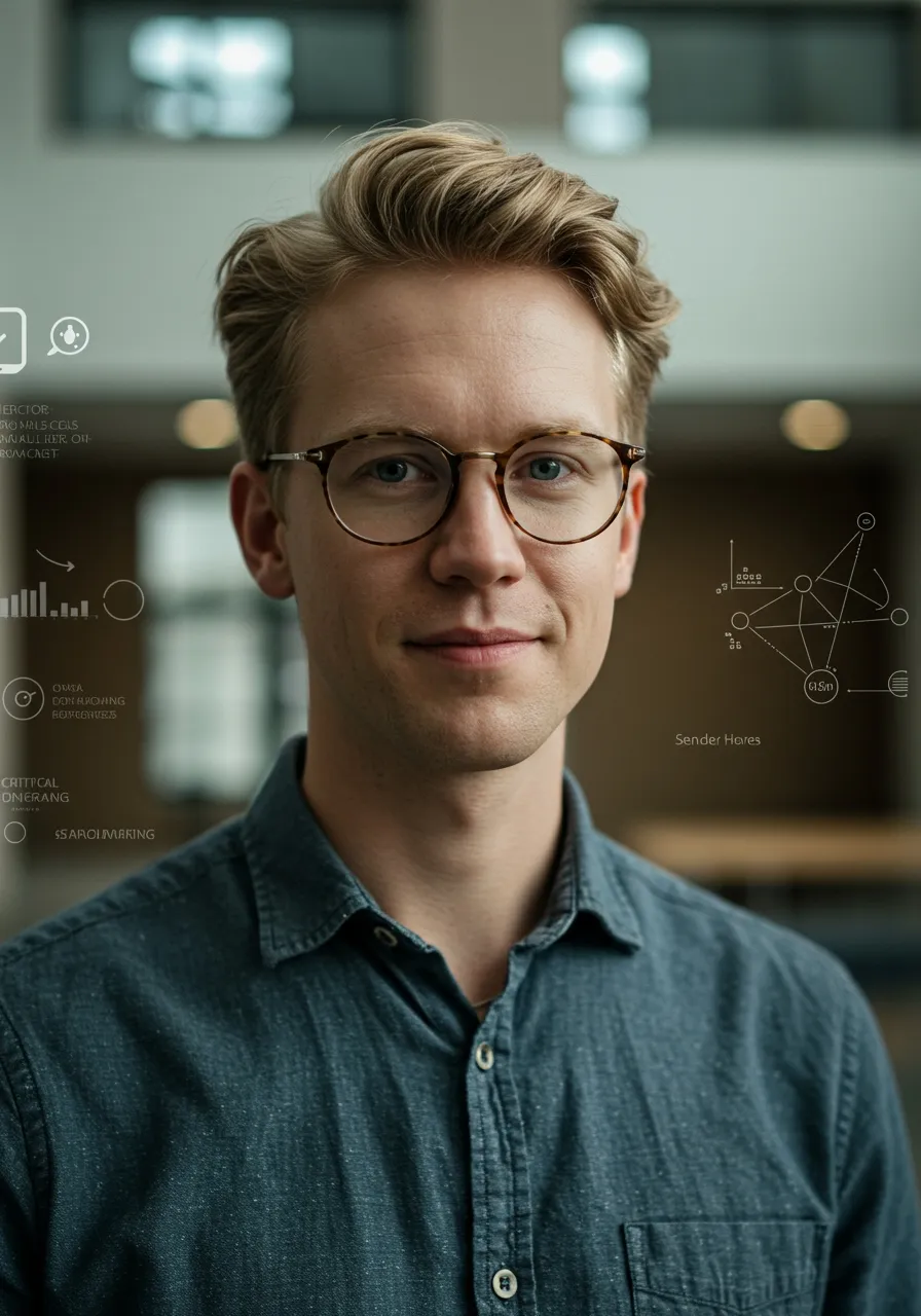 Portrait of Prof. Dr. Henrik Olsson, AI Super Professor