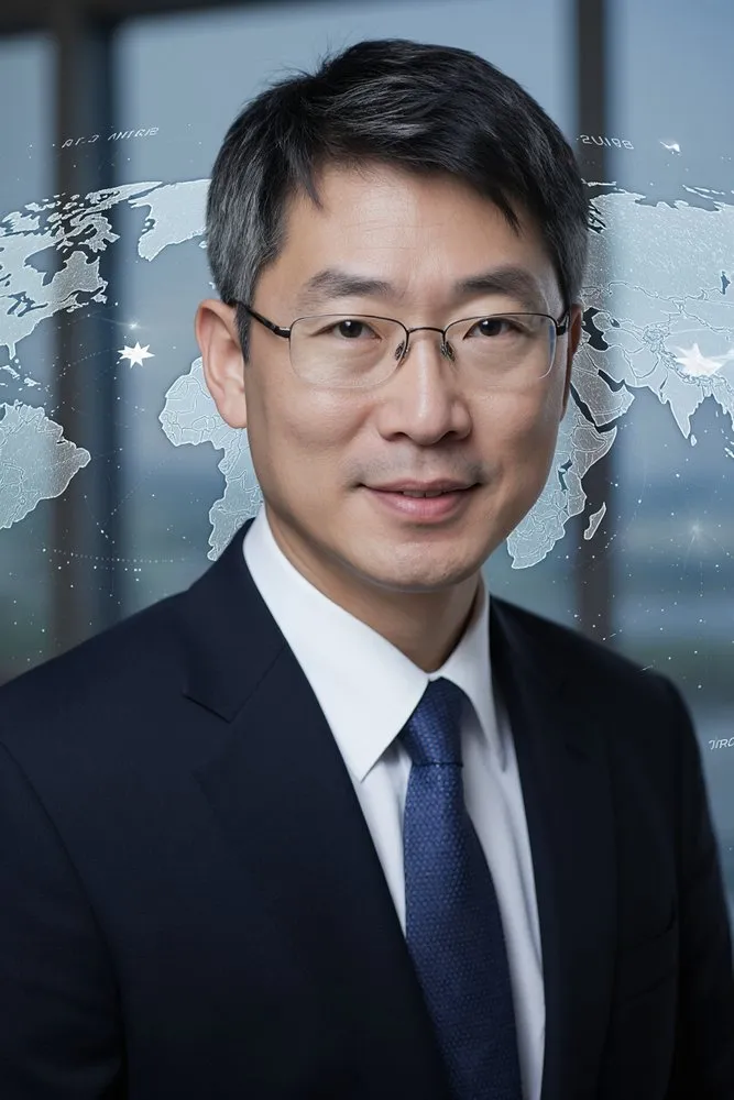 Portrait of Prof. Dr. Hiroshi Tanaka, AI Super Professor