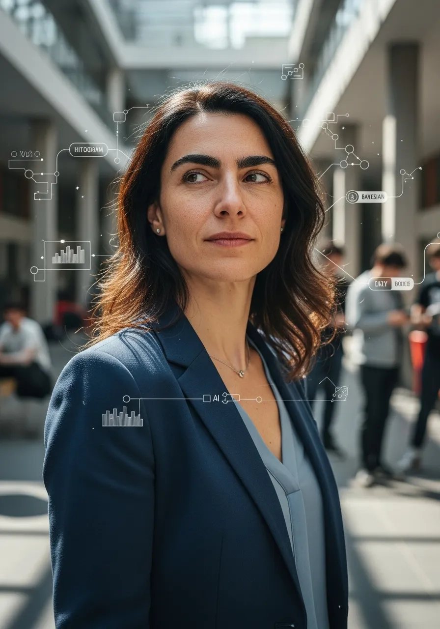Portrait of Prof. Dr. Ingrid Holst, AI Super Professor