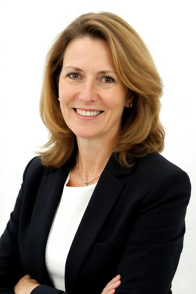 Portrait of Prof. Dr. Isabella Gray, AI Super Professor