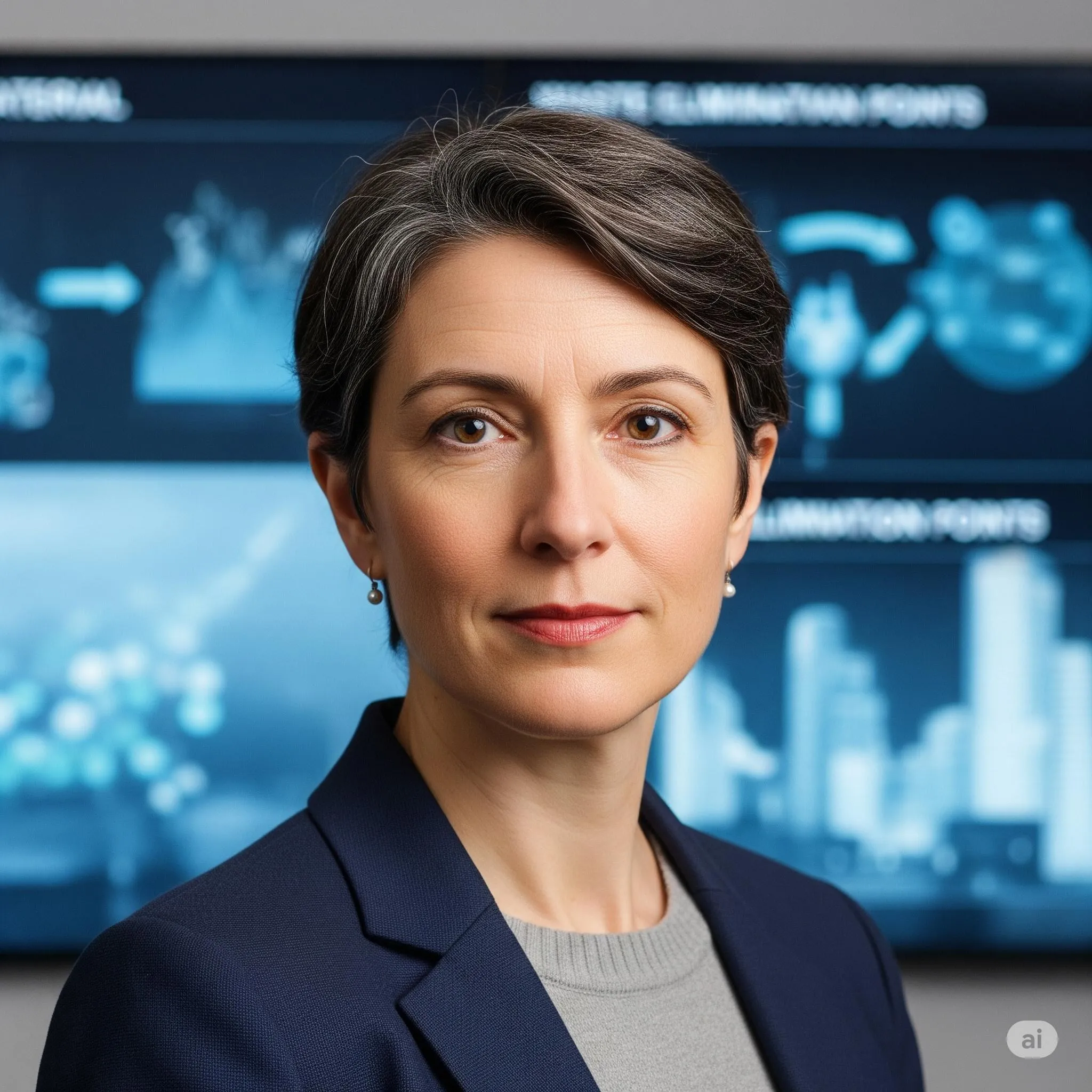 Portrait of Prof. Dr. Ivy White, AI Super Professor