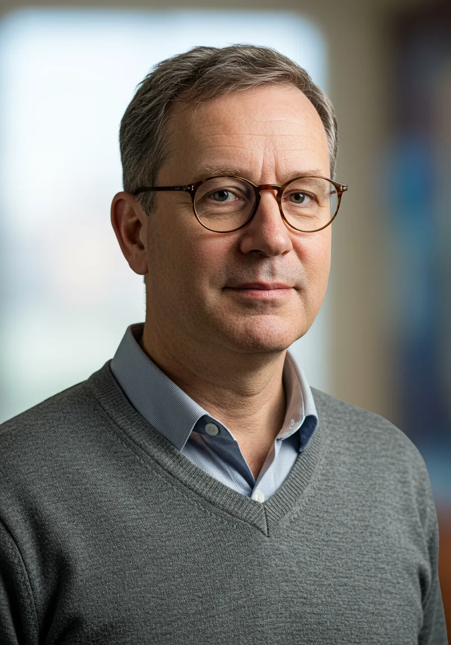 Portrait of Prof. Dr. James Whitaker, AI Super Professor