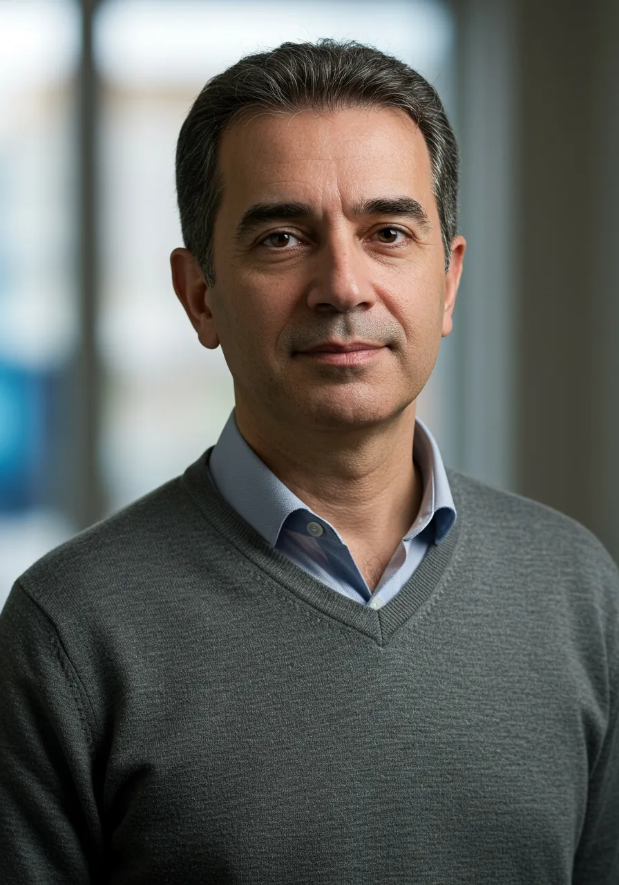 Portrait of Prof. Dr. Jorge Menéndez, AI Super Professor