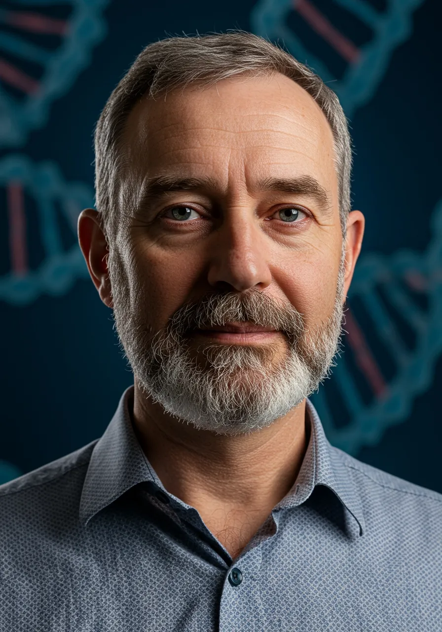 Portrait of Prof. Dr. Julian Carmichael, AI Super Professor