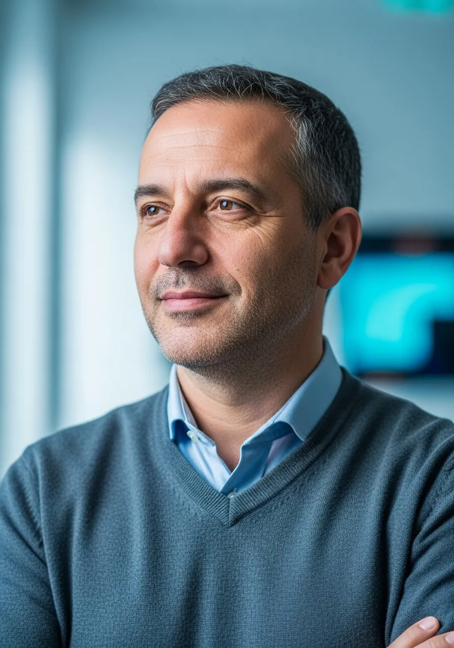 Portrait of Prof. Dr. Karim Doumit, AI Super Professor