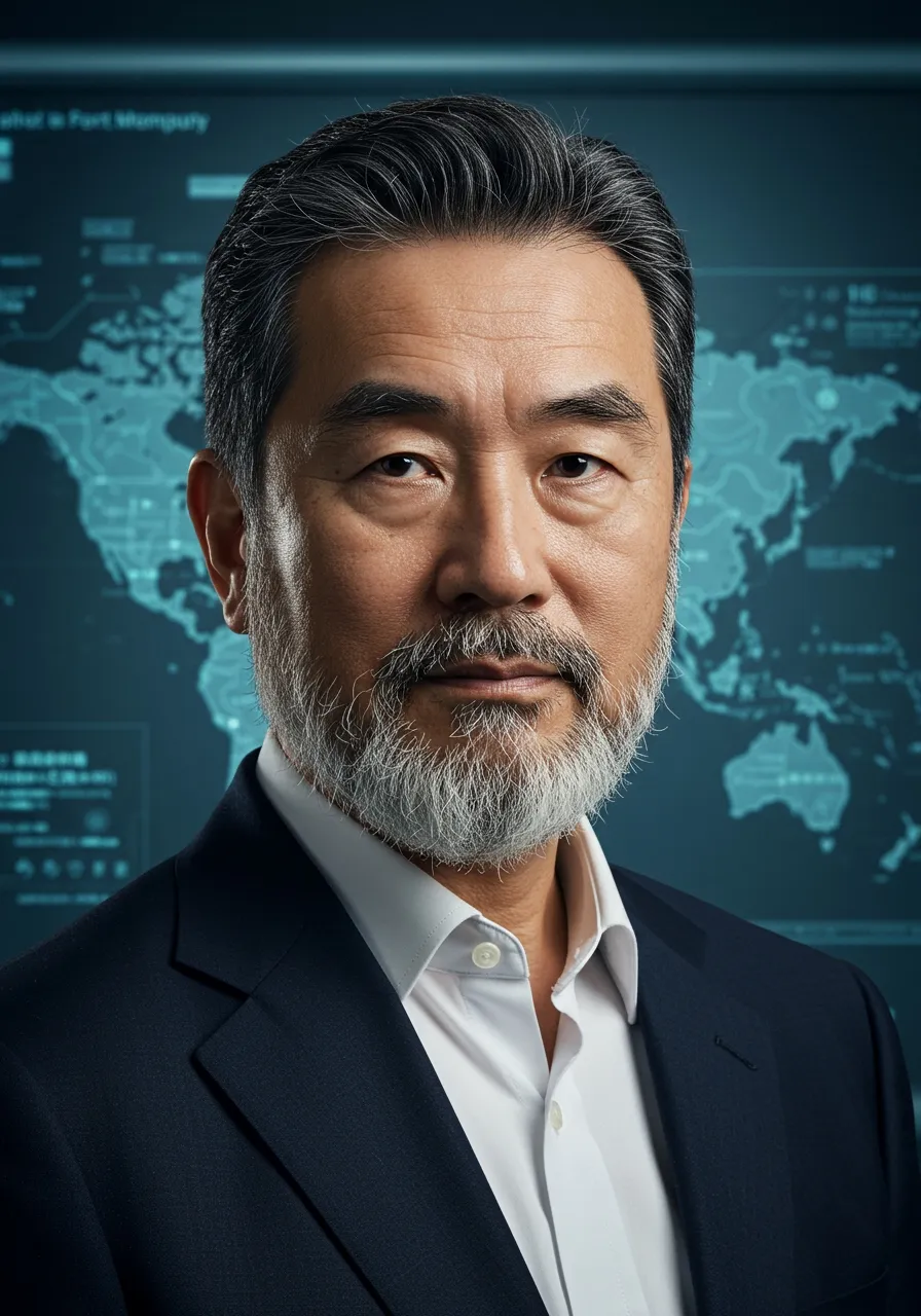 Portrait of Prof. Dr. Kenji Akiyama, AI Super Professor