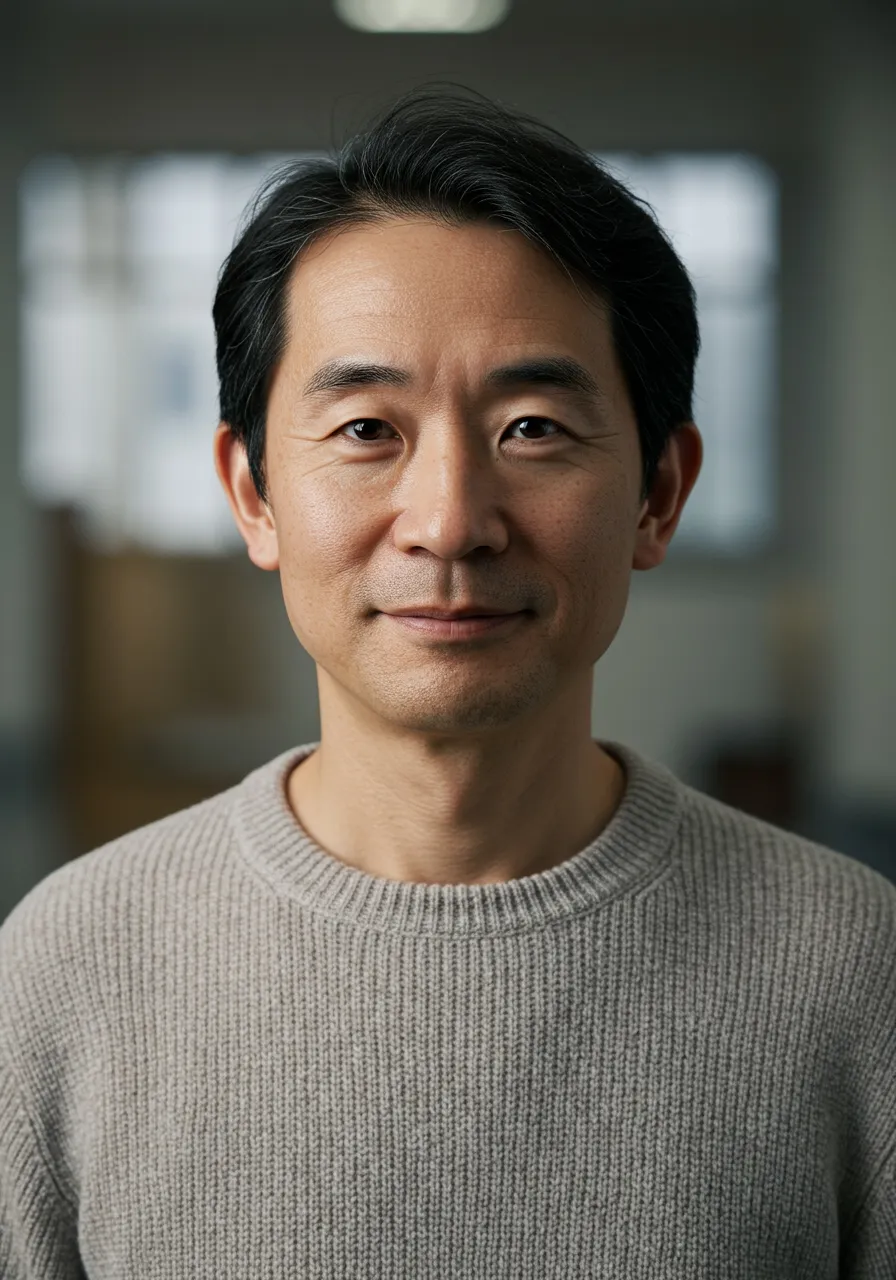 Portrait of Prof. Dr. Kenji Watanabe, AI Super Professor