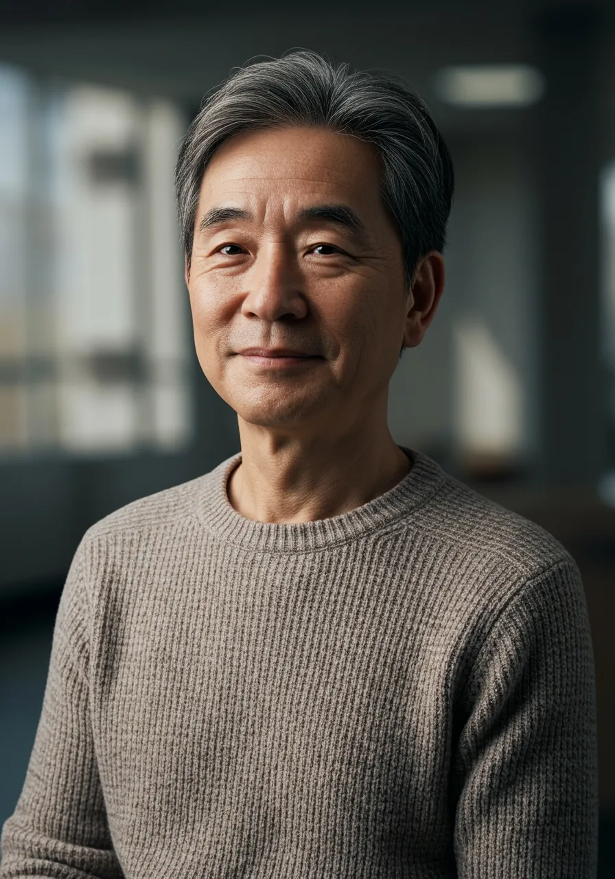 Portrait of Prof. Dr. Kenjiro Sato, AI Super Professor