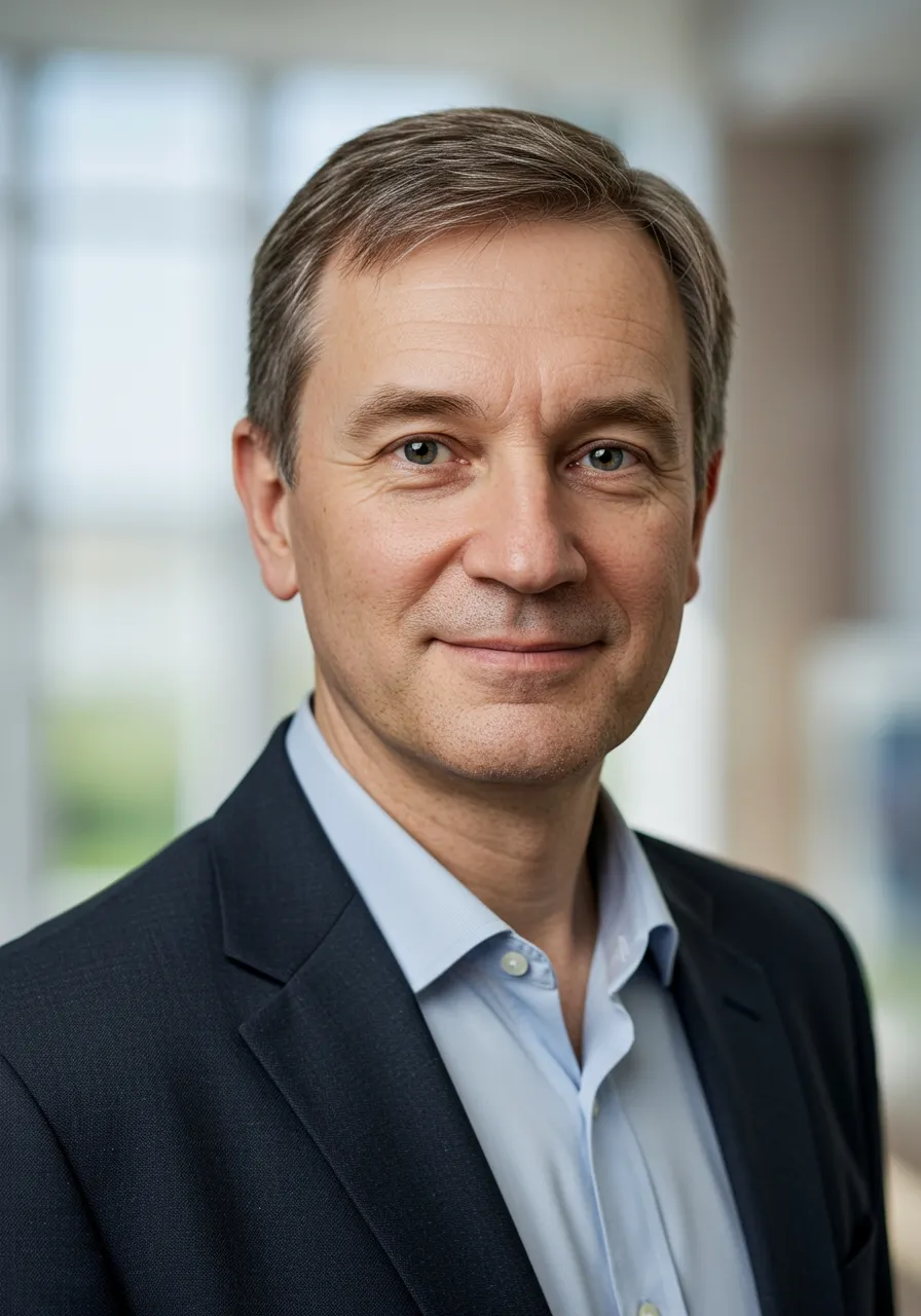 Portrait of Prof. Dr. Konstantin Volkhov, AI Super Professor