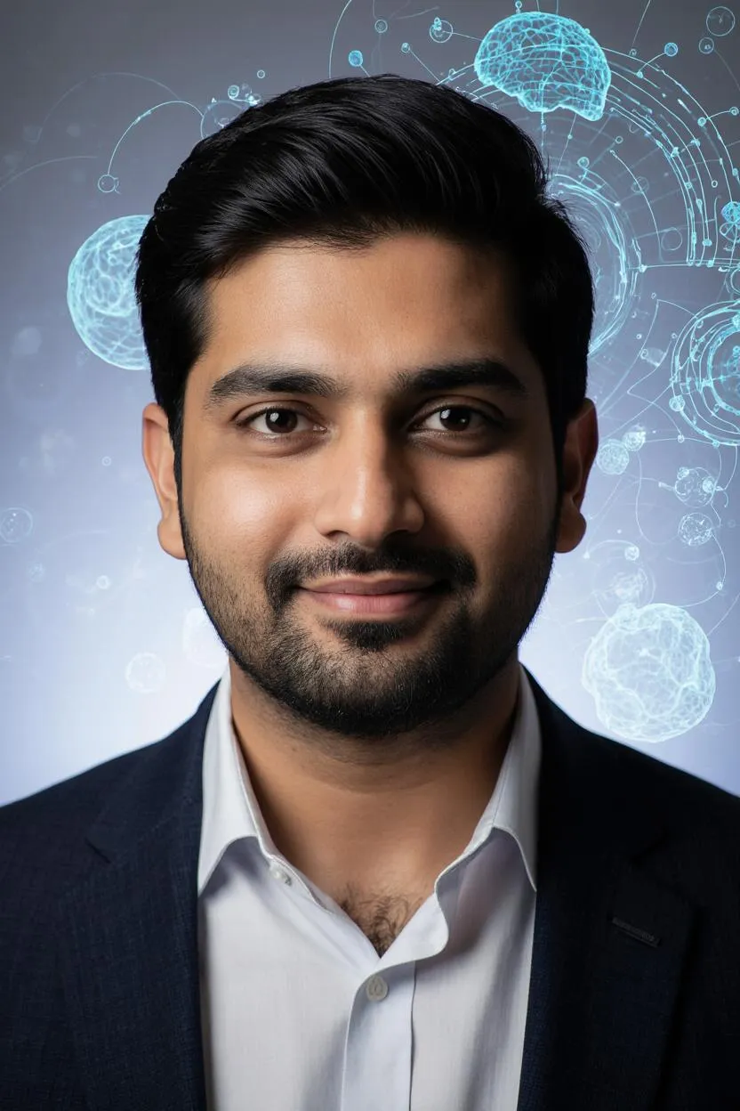 Portrait of Prof. Dr. Kunal Patel, AI Super Professor