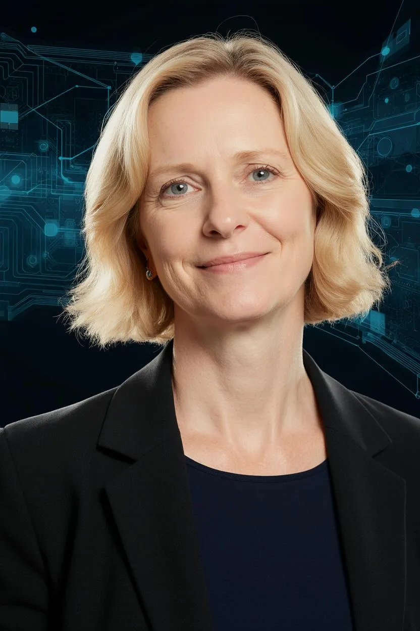 Portrait of Prof. Dr. Lara Huber, AI Super Professor