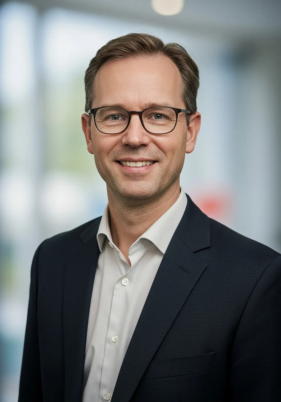 Portrait of Prof. Dr. Lars Henningsen, AI Super Professor