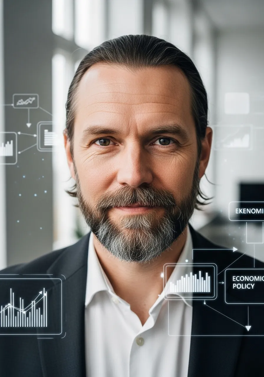 Portrait of Prof. Dr. Lasse Holmström, AI Super Professor