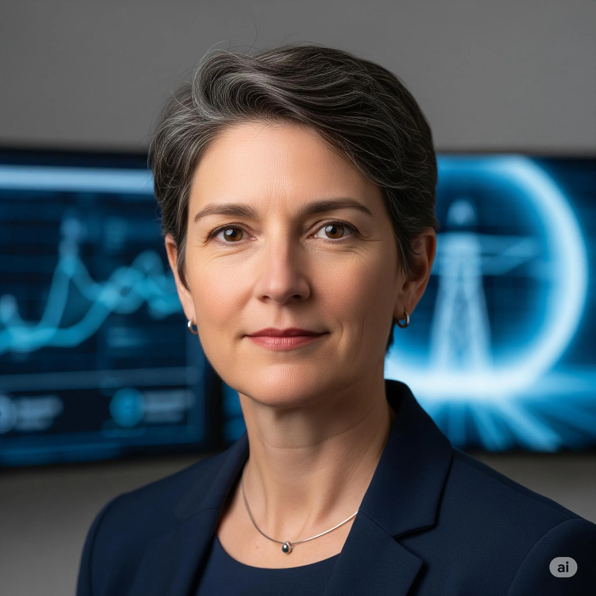 Portrait of Prof. Dr. Lauren Fisher, AI Super Professor