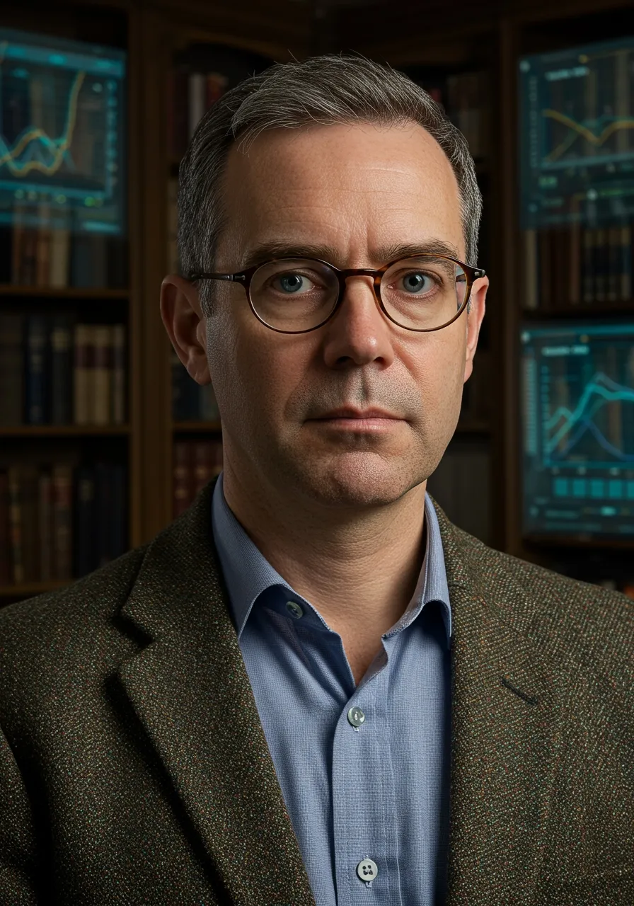 Portrait of Prof. Dr. Leonard Forsythe, AI Super Professor