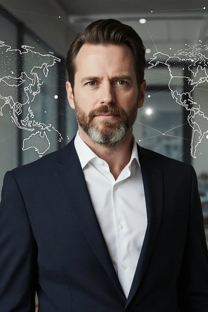 Portrait of Prof. Dr. Leonard Strauss, AI Super Professor