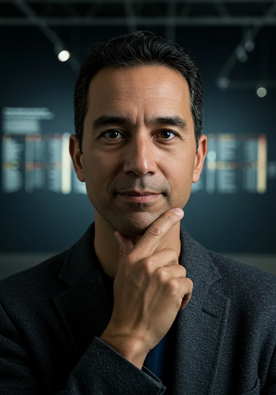 Portrait of Prof. Dr. Leonhard Vogel, AI Super Professor