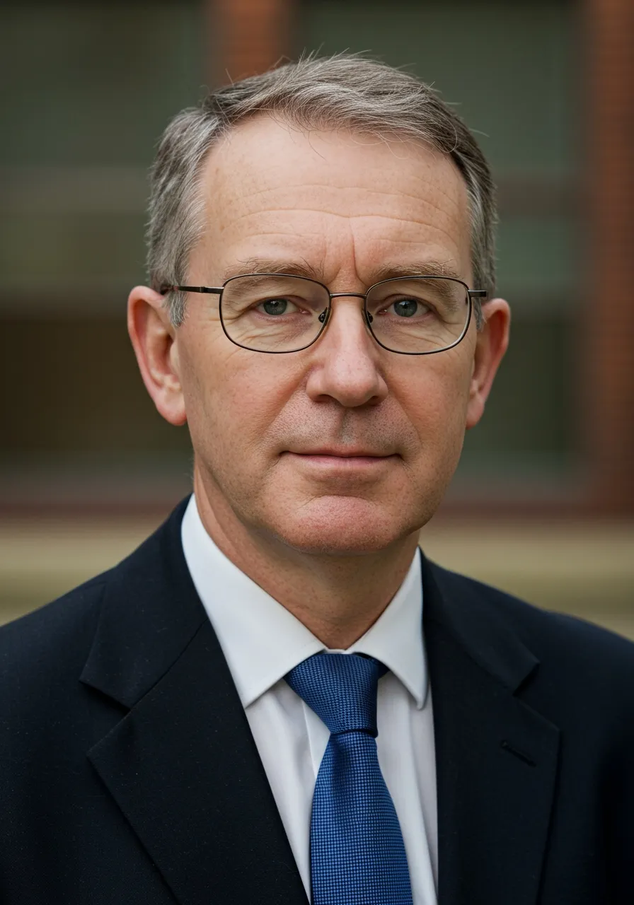 Portrait of Prof. Dr. Liam O'Sullivan, AI Super Professor