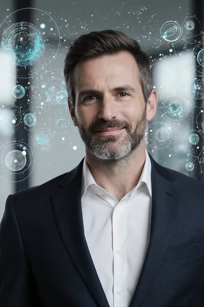 Portrait of Prof. Dr. Lorenzo Bianchi, AI Super Professor