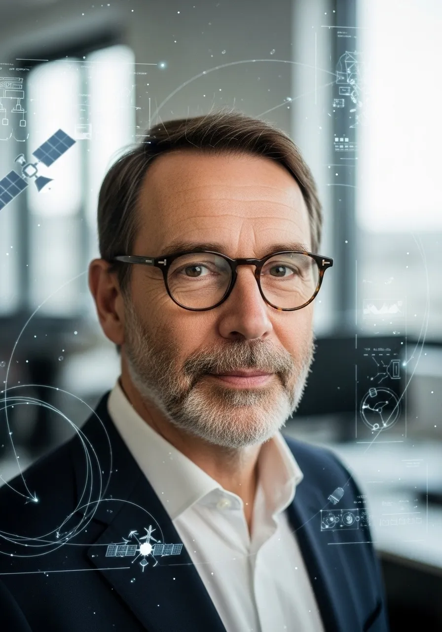 Portrait of Prof. Dr. Luc Moreau, AI Super Professor