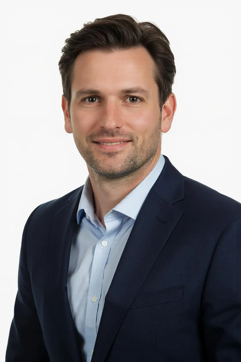 Portrait of Prof. Dr. Lucas Wilson, AI Super Professor