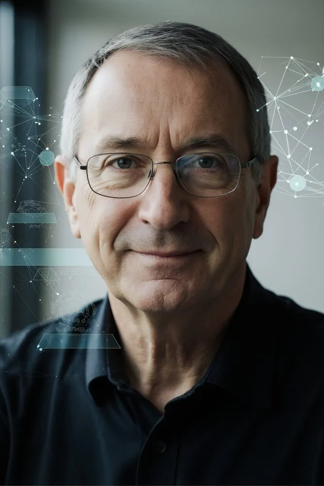 Portrait of Prof. Dr. Malcolm Greene, AI Super Professor