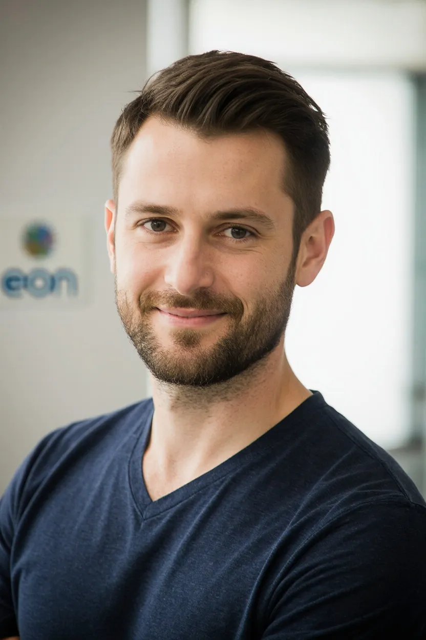 Portrait of Prof. Dr. Marcus Lindholm, AI Super Professor