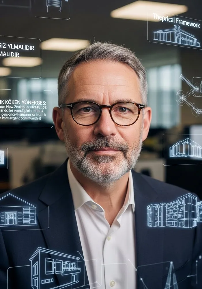Portrait of Prof. Dr. Mark Wigley, AI Super Professor
