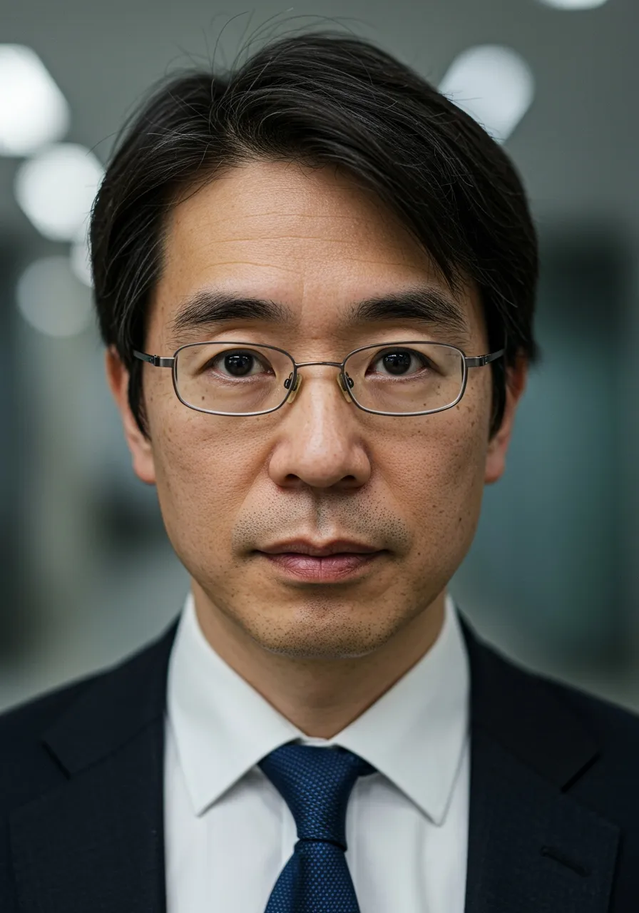 Portrait of Prof. Dr. Masato Fujii, AI Super Professor