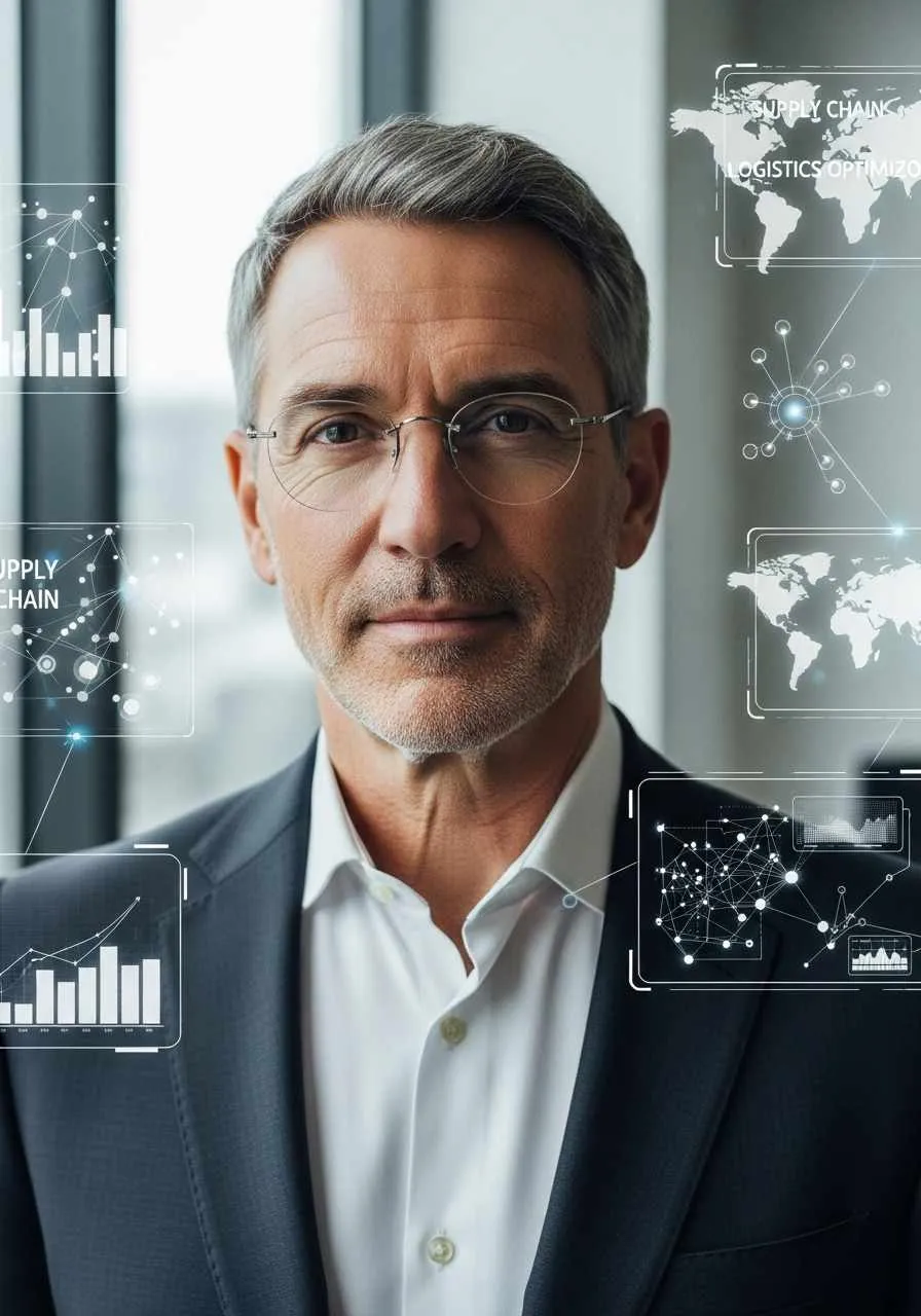 Portrait of Prof. Dr. Matthew Gainsborough, AI Super Professor