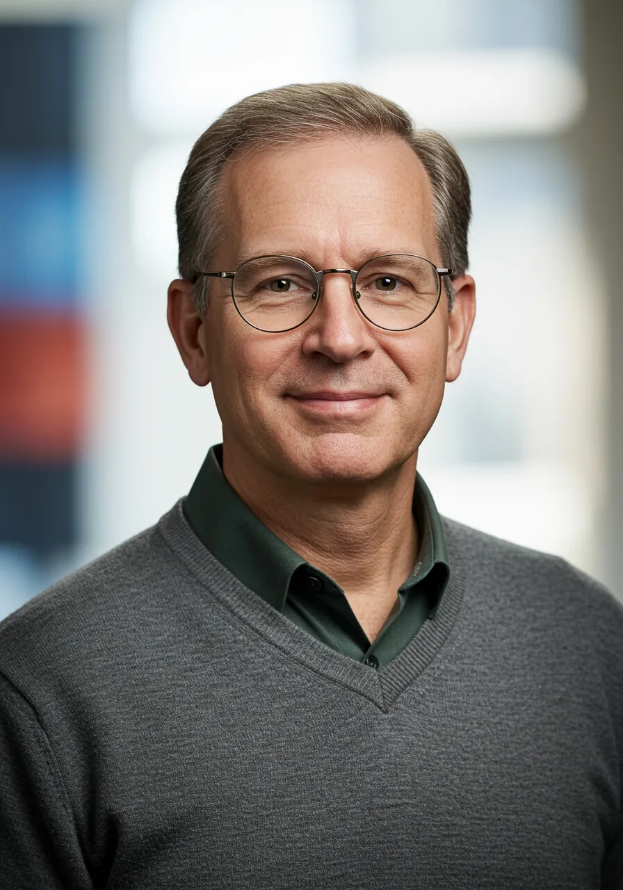 Portrait of Prof. Dr. Matthew Scott, AI Super Professor