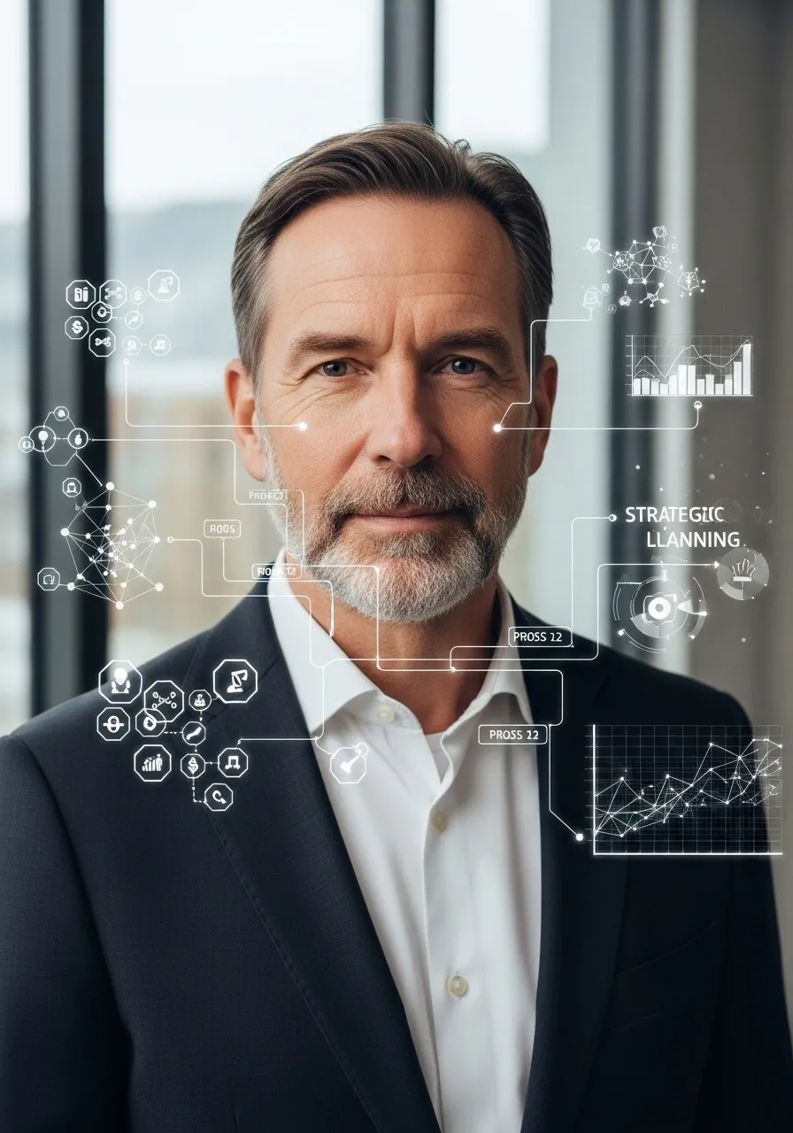 Portrait of Prof. Dr. Matthias Krueger, AI Super Professor