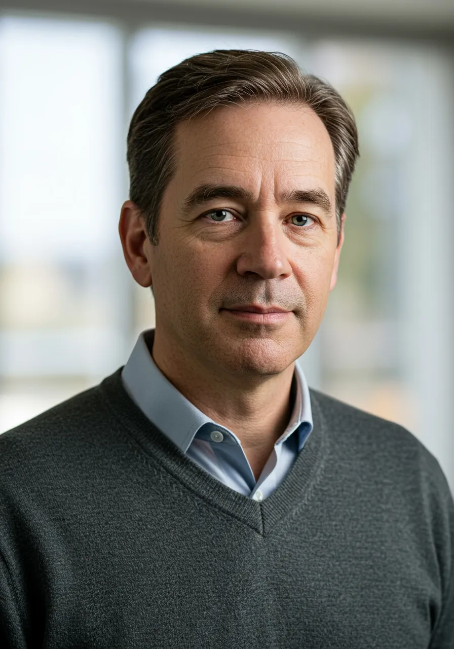 Portrait of Prof. Dr. Michael Harrington, AI Super Professor