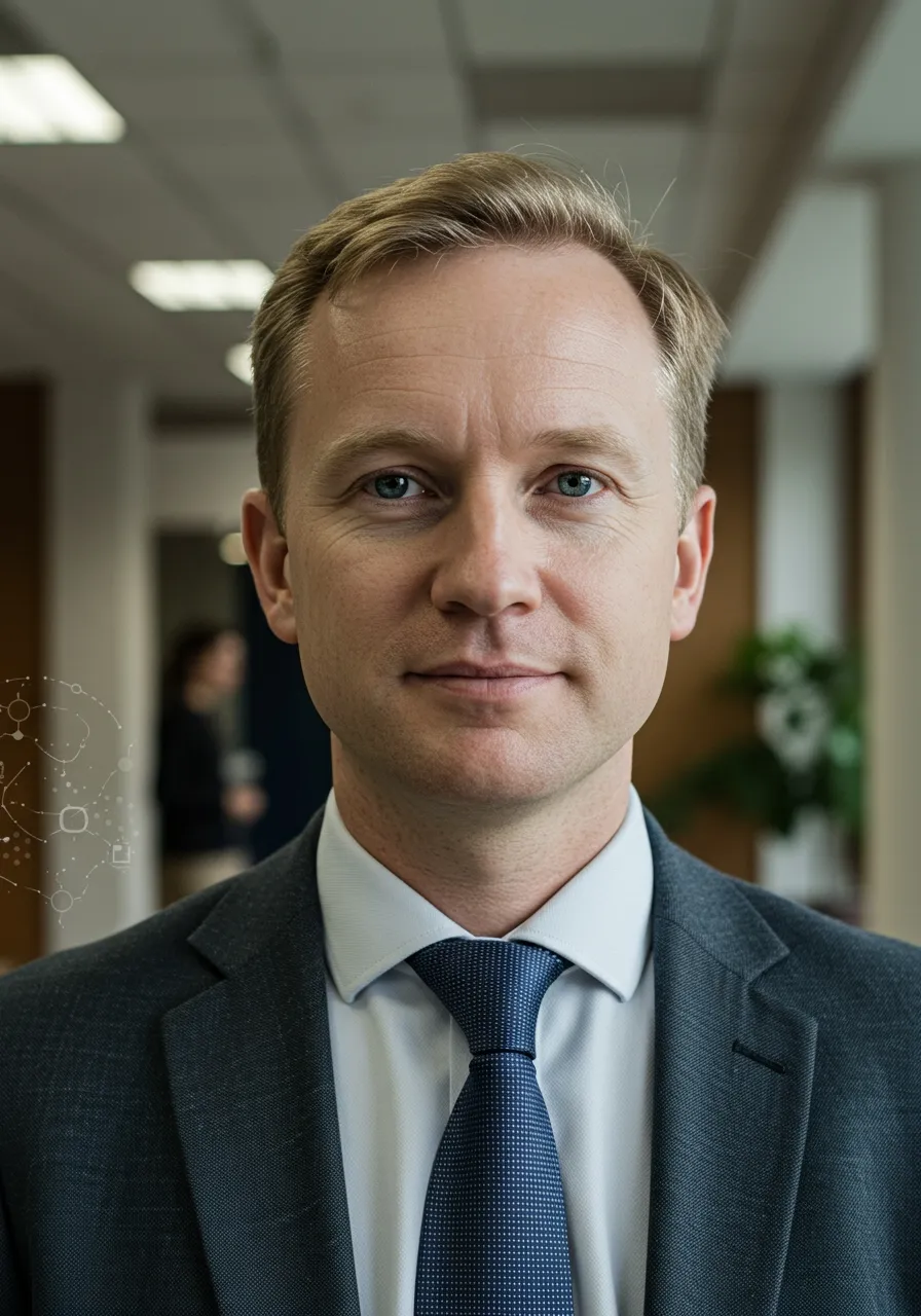 Portrait of Prof. Dr. Michael O’Connor, AI Super Professor