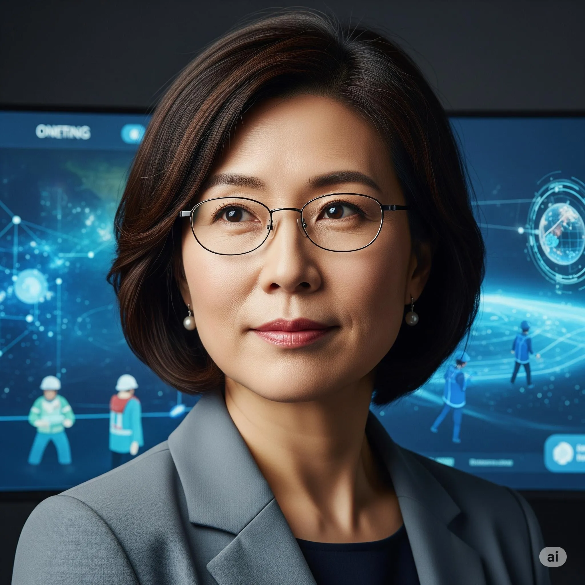 Portrait of Prof. Dr. Min-ji Yoo, AI Super Professor