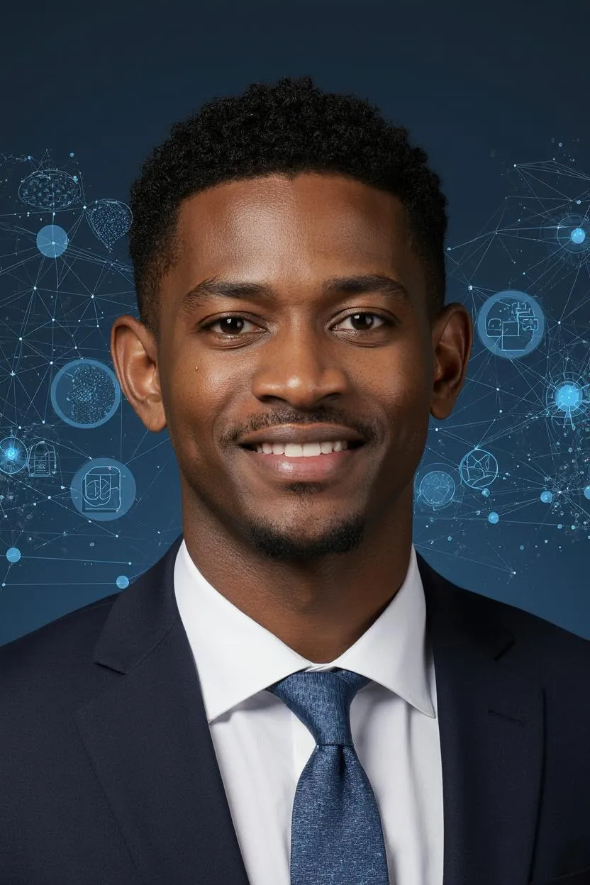 Portrait of Prof. Dr. Mthokozisi Moloi, AI Super Professor