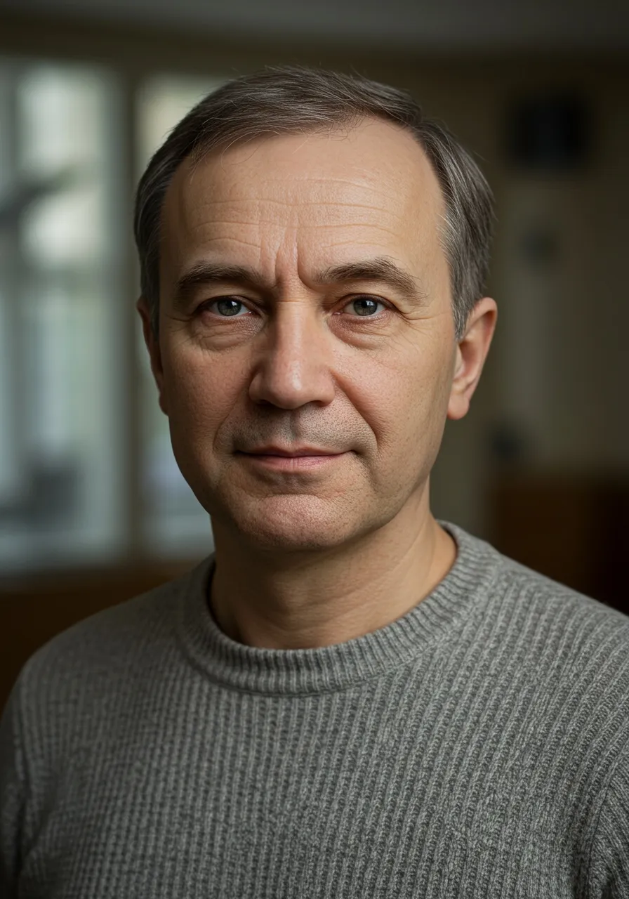 Portrait of Prof. Dr. Nikolai Petrov, AI Super Professor