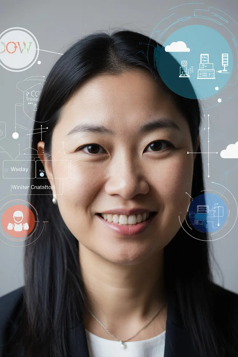 Portrait of Prof. Dr. Nina Napitupulu, AI Super Professor