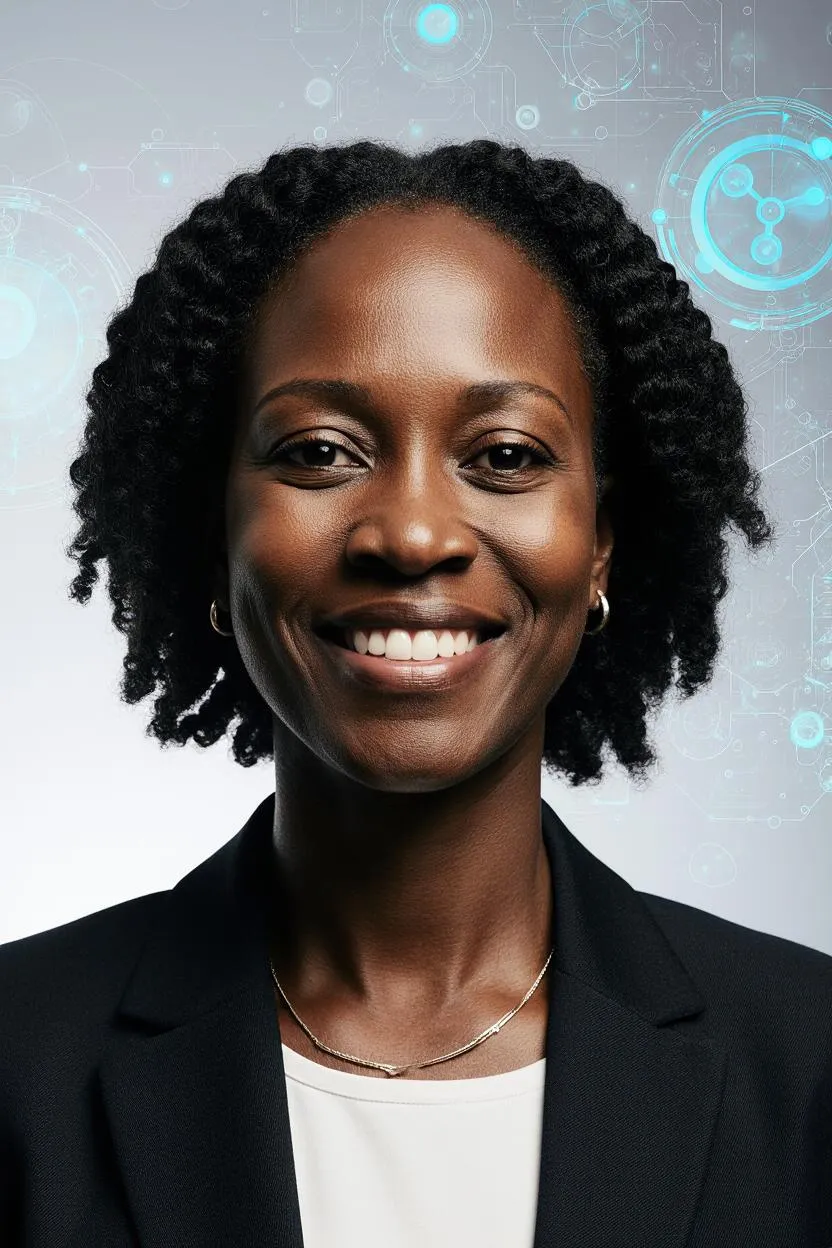 Portrait of Prof. Dr. Nokwanda Mokoena, AI Super Professor
