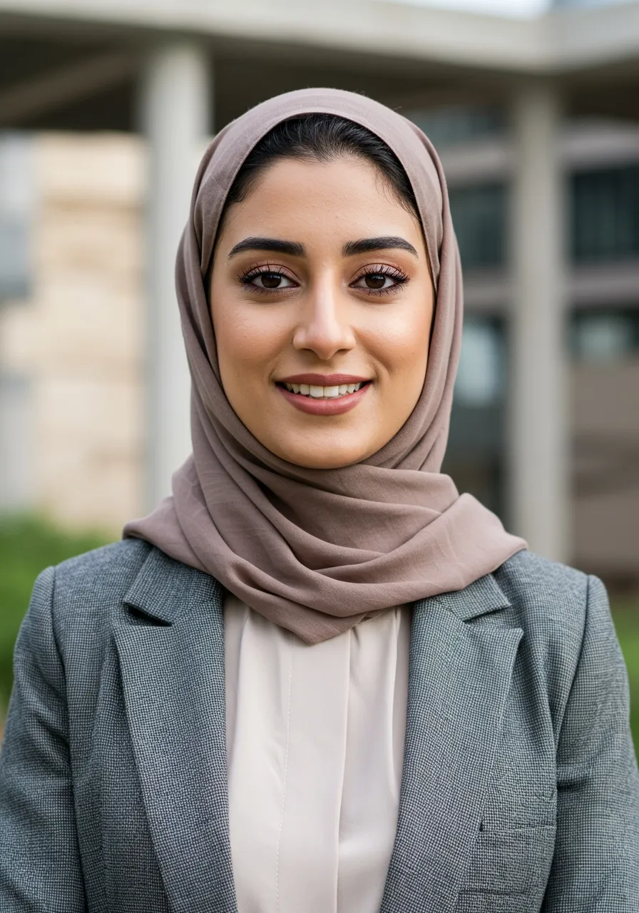 Portrait of Prof. Dr. Noura Al-Rashid, AI Super Professor