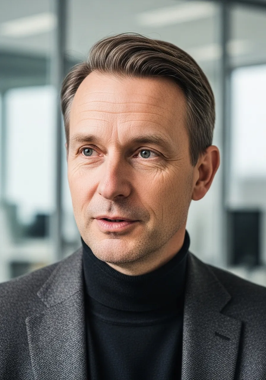 Portrait of Prof. Dr. Oliver Steinmann, AI Super Professor