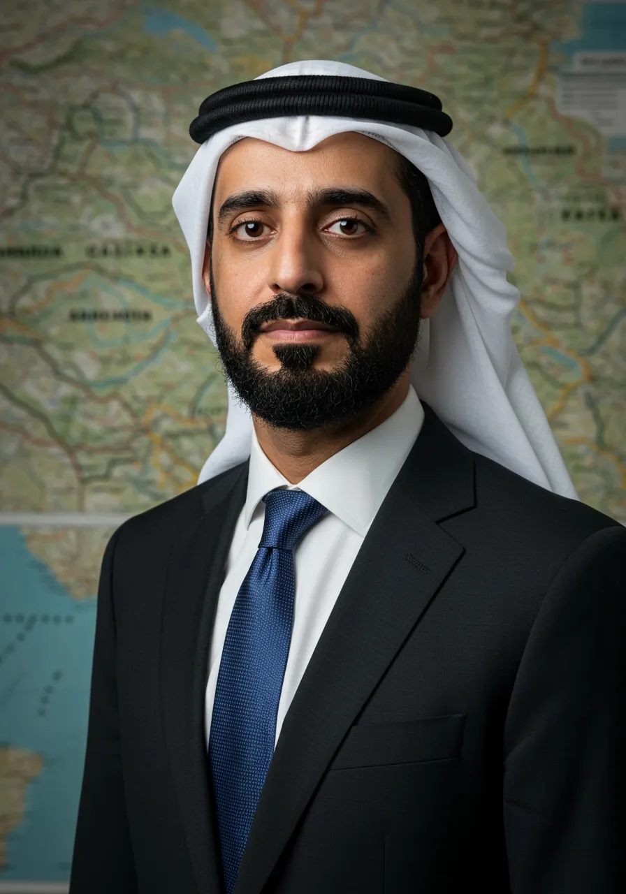 Portrait of Prof. Dr. Omar Al-Hattab, AI Super Professor