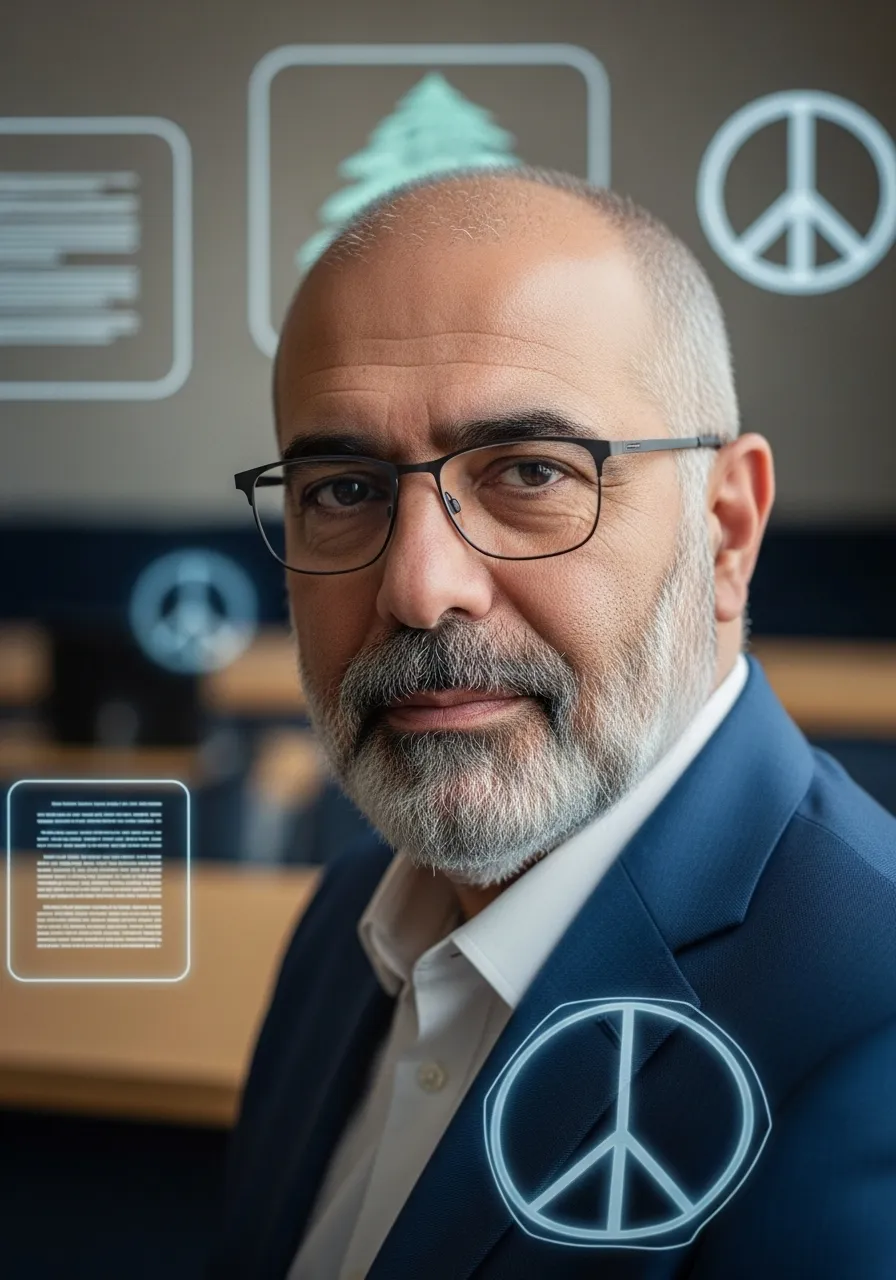 Portrait of Prof. Dr. Omar Halawi, AI Super Professor