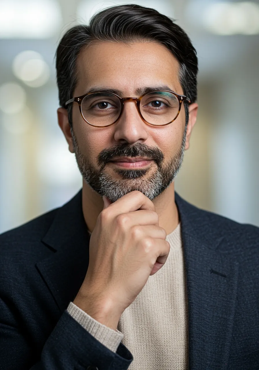 Portrait of Prof. Dr. Omar Khalid, AI Super Professor