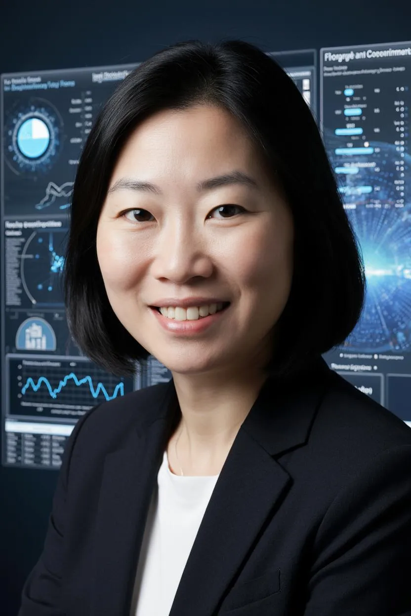 Portrait of Prof. Dr. Ou Meng, AI Super Professor