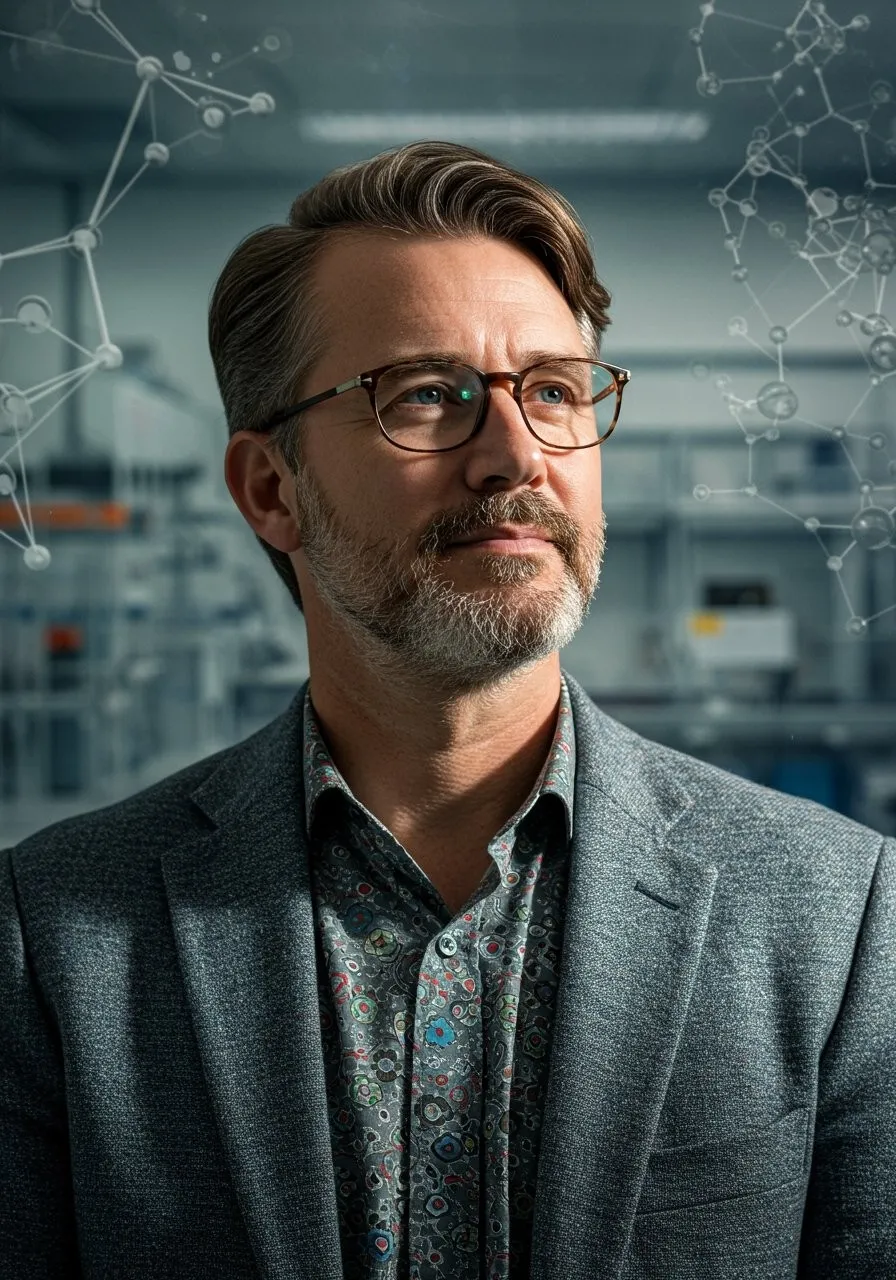 Portrait of Prof. Dr. Pablo Domínguez, AI Super Professor