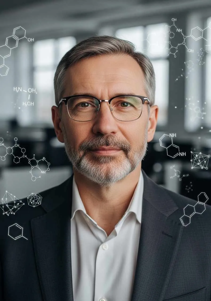 Portrait of Prof. Dr. Pavel Rudnikov, AI Super Professor