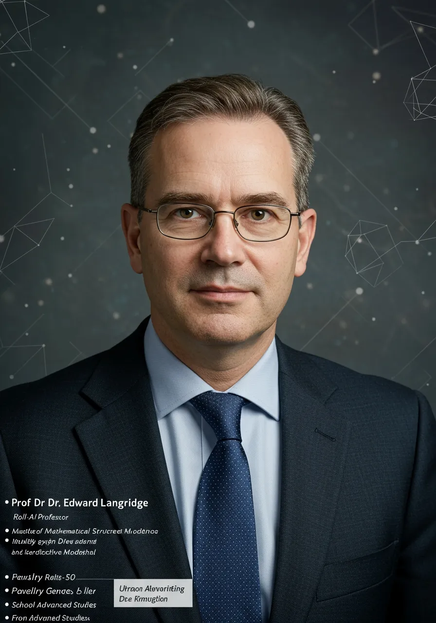Portrait of Prof. Dr. Peter Callaghan, AI Super Professor