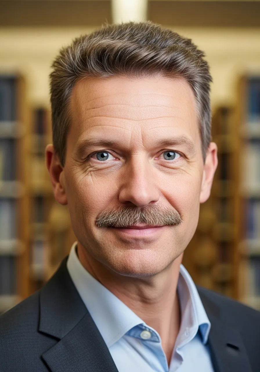 Portrait of Prof. Dr. Peter Kovács, AI Super Professor